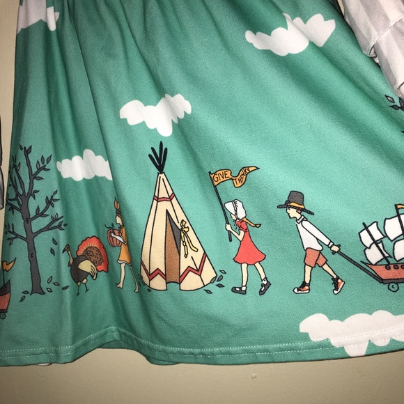 3T Thanksgiving Dress - Picture 2 of 2